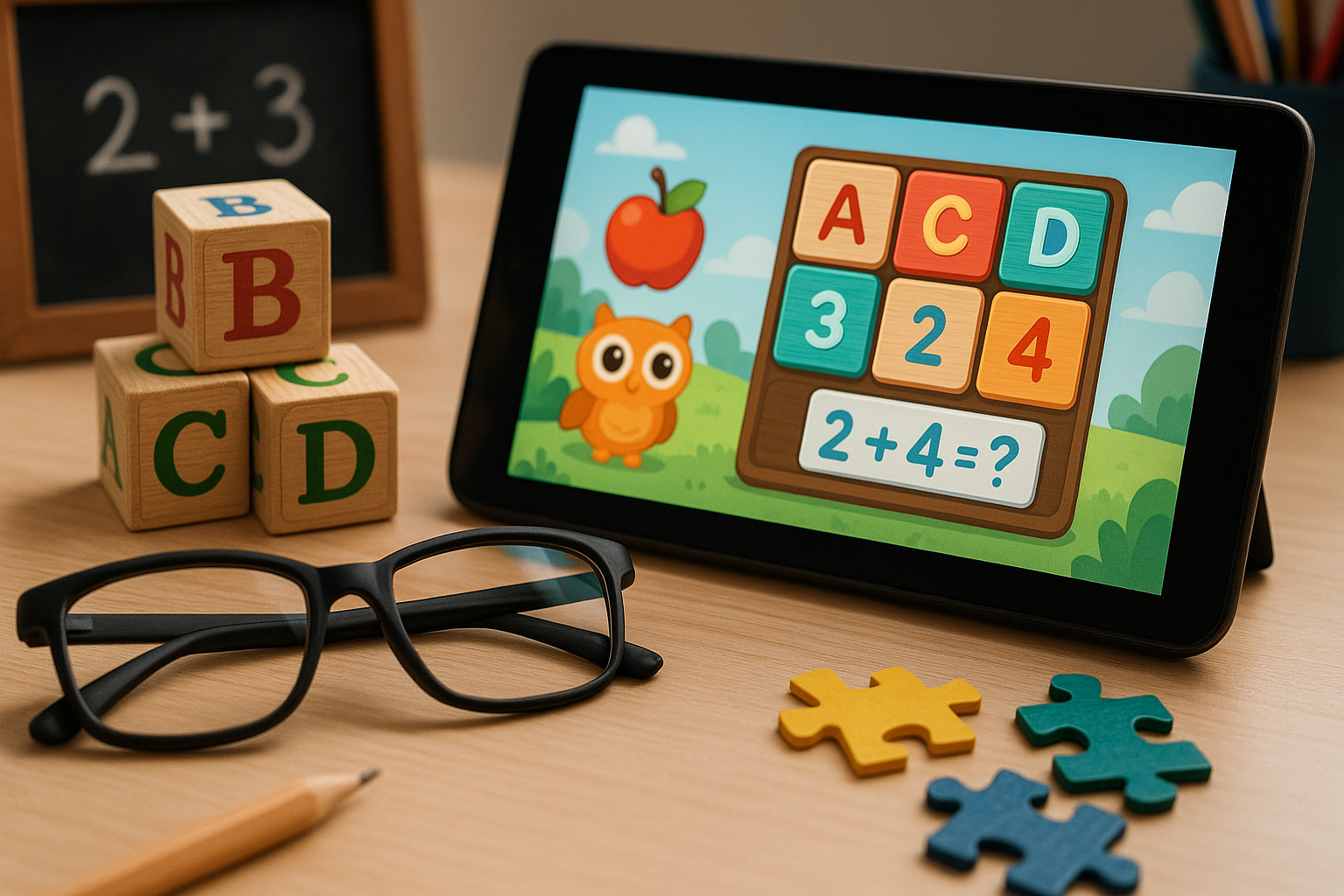 Claridad visual con IA para juegos educativos